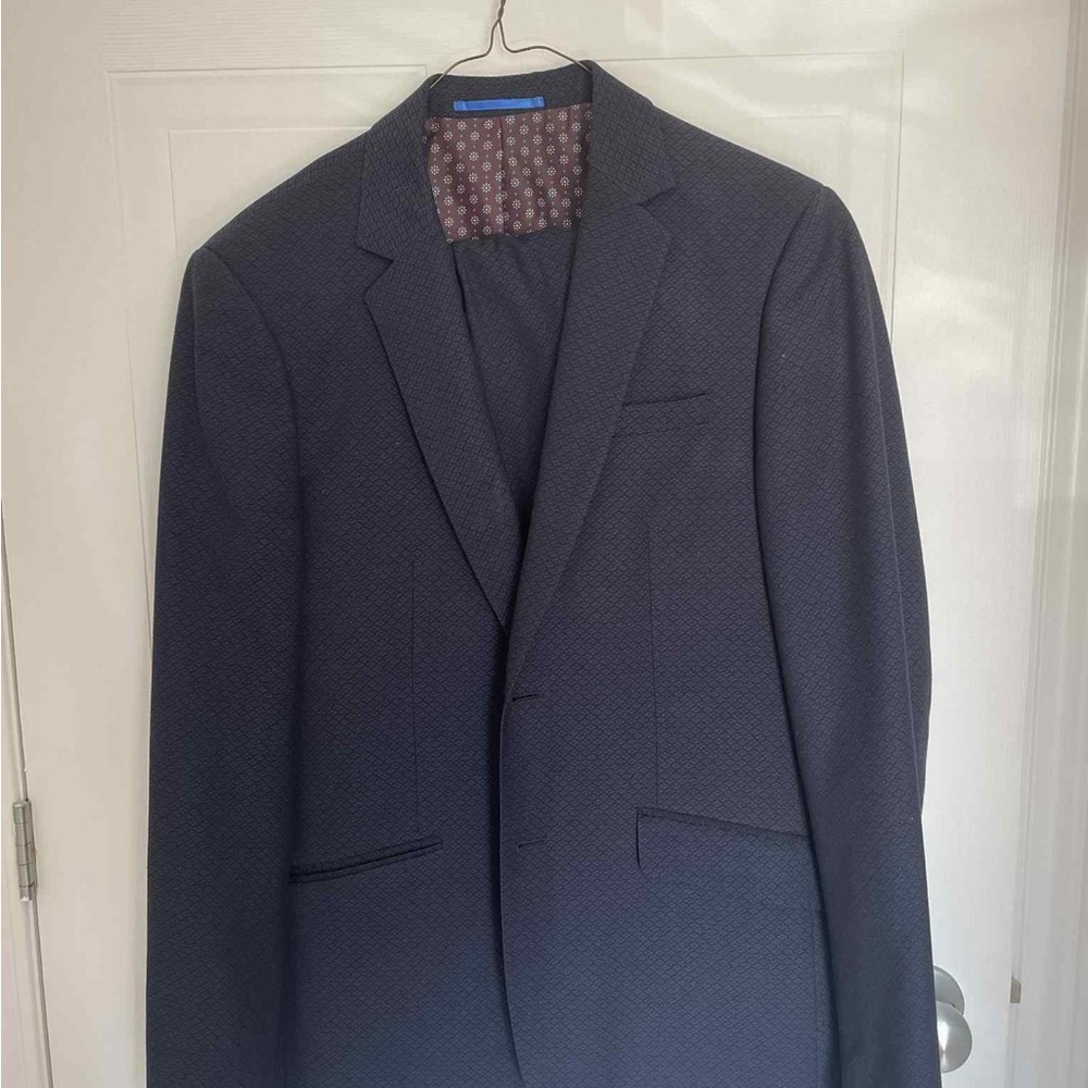 Sondergaard 2 Pieces Suit Elegant Dark Blue Men's Blazer